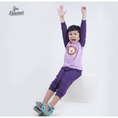 Purple Lion Pyjamas
