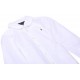 POLO Ralph Lauren White Ruffle Girl LS Shirt