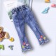 Three Flowers Jeans