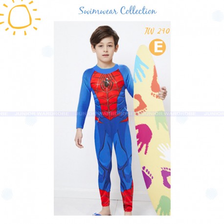 Spiderman Long Swimsuits