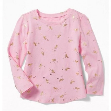 OldNavy Pink Unicorn Tee