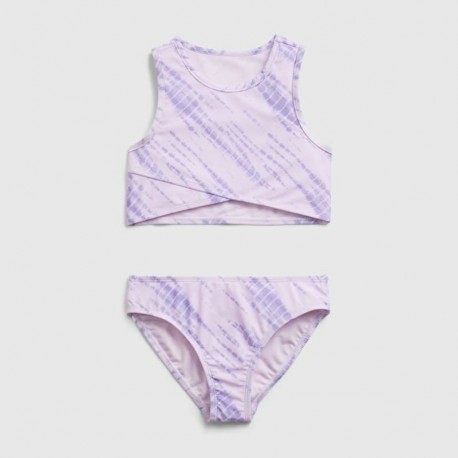 Gap Purple Patterned 2-pieces Swimsuits