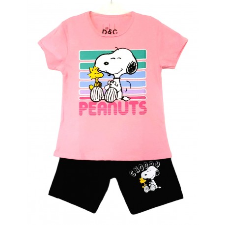 Pink Snoopy Peanuts Set