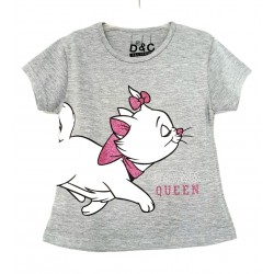 Grey Marie Cat Tee