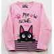 Meow Something LS Tee