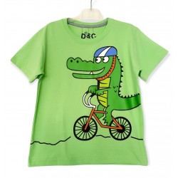 Green Crocodile Tee