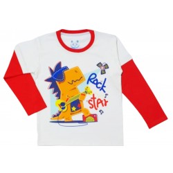 Dino Rock Star LS Tee