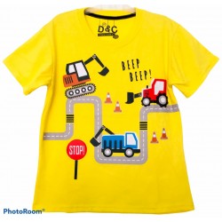 Yellow Beep Beep Tee