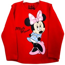 Cute Minnie Mouse LS Tee