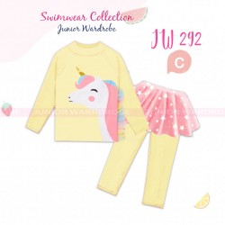 Yellow Unicorn 3D Swimsuits