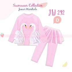 Pink Swan 3D Swimsuits