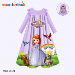 Princess Sofia Gamis +Pashmina