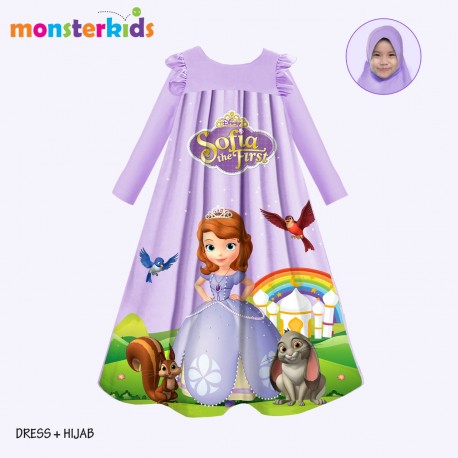 Princess Sofia Gamis +Pashmina