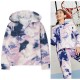 Pink Purple Tie Dye Place Hoodie SweatShirt