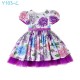 Purple Hydrangea Classic Dress