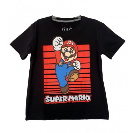 Black Super Mario Tee