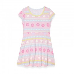 WonderNation Pink Heart Dress