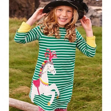 Green Horse Dress