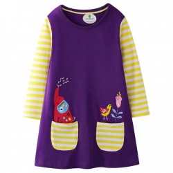 Purple Elephant Dress