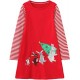Red Rabbit Christmas Dress