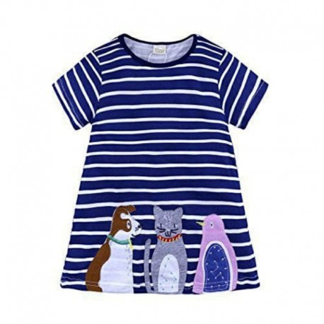 Purple Cat Dress