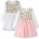 Pink Floral Tutu Dress