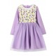 Purple Floral Tutu Dress