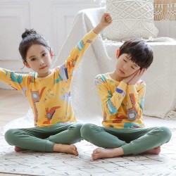 Yellow Dinosaurs Pyjamas