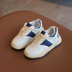 White Blue B Korean Sport Shoes