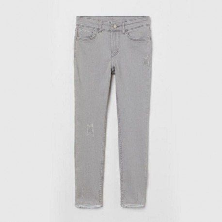 Denim.co Grey Ripped Girl Jeans
