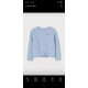 H&M Blue Heart Sweater