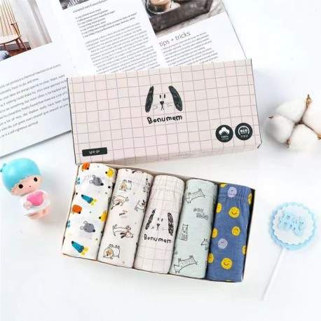 Boy Dog Cotton Underwear