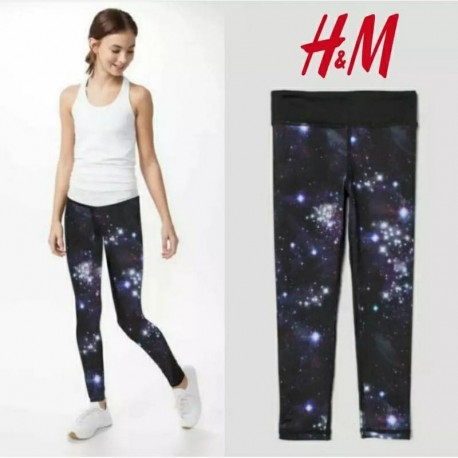 H&M Galaxies Sport Leggings