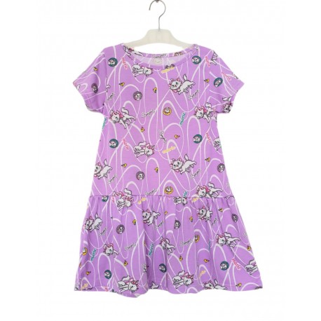 Purple Marie Cat Dress