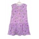 Purple Marie Cat Sleeveless Dress
