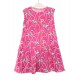 Fucshia Marie Cat Sleeveless Dress