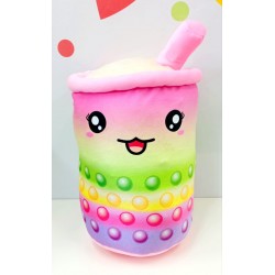 Boba Pop It LED Doll Lampu
