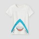 Cat & Jack White Shark T-Shirt
