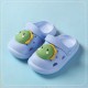 Light Blue Dino Rubber Shoes