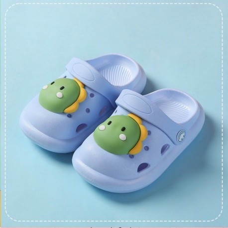 Light Blue Dino Rubber Shoes