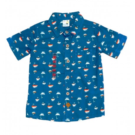 Popeye Blue Boat Shirt