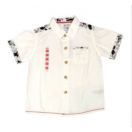 Popeye White Line Shirt