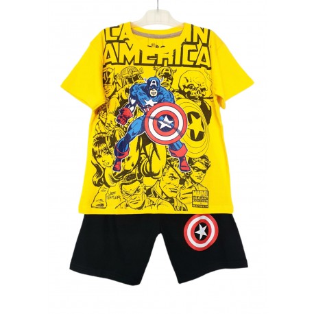 Yellow Captain America Set