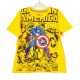 Yellow Captain America Tee