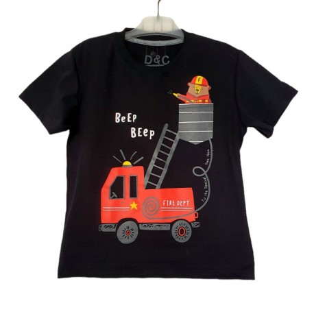 Beep Fire Trucks Tee