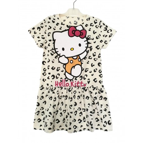 Leopard Hello Kitty Dress