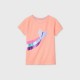 Cat n Jack Rainbow Butterfly Flip Sequins T-Shirt
