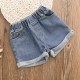 Blue Denim Hotpants