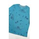OldNavy Teal Dinosaurs T-shirt