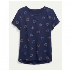 OldNavy Navy Smiley T-shirt
